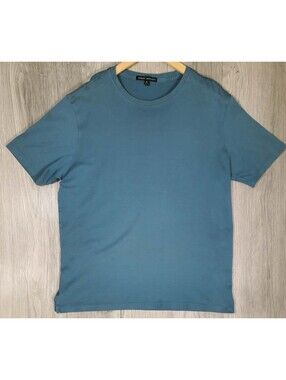 Robert Barakett Crew Neck T-Shirt Blue Men’s XL Premium Cotton Tee #14